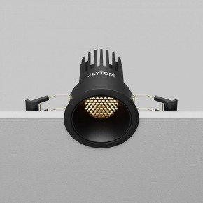 Встраиваемый светильник Maytoni Dip DL115-10W-2.7K-B в Миассе - miass.ok-mebel.com | фото 7