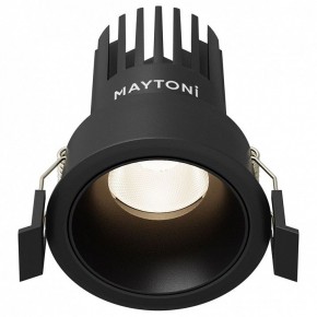 Встраиваемый светильник Maytoni Dip DL115-10W-4K-B в Миассе - miass.ok-mebel.com | фото