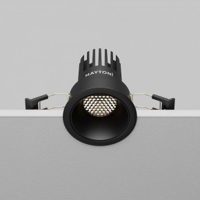 Встраиваемый светильник Maytoni Dip DL115-10W-4K-B в Миассе - miass.ok-mebel.com | фото 7