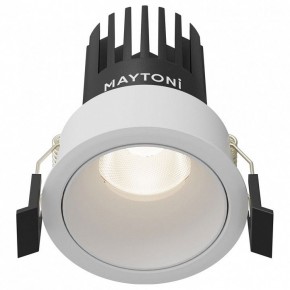Встраиваемый светильник Maytoni Dip DL115-10W-4K-W в Миассе - miass.ok-mebel.com | фото