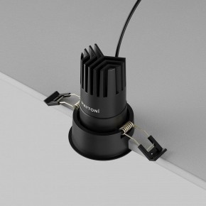 Встраиваемый светильник Maytoni Dip DL116-10W-2.7K-B в Миассе - miass.ok-mebel.com | фото 6