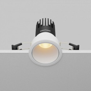 Встраиваемый светильник Maytoni Dip DL116-10W-2.7K-W в Миассе - miass.ok-mebel.com | фото 5