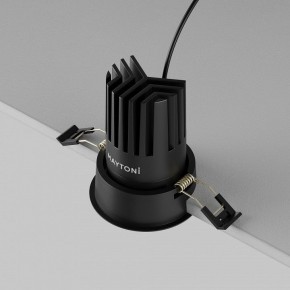 Встраиваемый светильник Maytoni Dip DL117-15W-2.7K-B в Миассе - miass.ok-mebel.com | фото 11