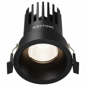 Встраиваемый светильник Maytoni Dip DL117-15W-4K-B в Миассе - miass.ok-mebel.com | фото