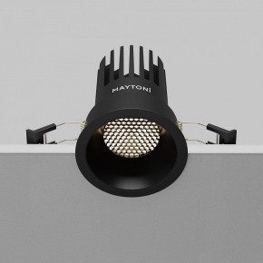 Встраиваемый светильник Maytoni Dip DL117-15W-4K-B в Миассе - miass.ok-mebel.com | фото 6