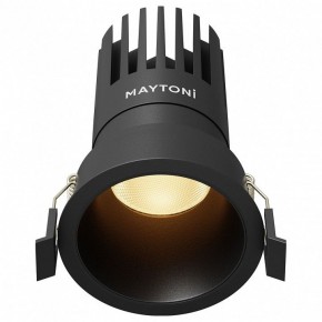 Встраиваемый светильник Maytoni Dip DL118-15W-2.7K-B в Миассе - miass.ok-mebel.com | фото