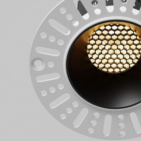 Встраиваемый светильник Maytoni Dip DL119-10W-2.7K-TRS-B в Миассе - miass.ok-mebel.com | фото 12