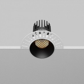 Встраиваемый светильник Maytoni Dip DL119-10W-2.7K-TRS-B в Миассе - miass.ok-mebel.com | фото 7