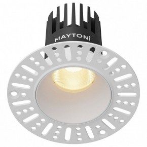Встраиваемый светильник Maytoni Dip DL119-10W-2.7K-TRS-W в Миассе - miass.ok-mebel.com | фото