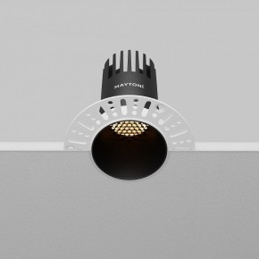 Встраиваемый светильник Maytoni Dip DL120-10W-2.7K-TRS-B в Миассе - miass.ok-mebel.com | фото 7