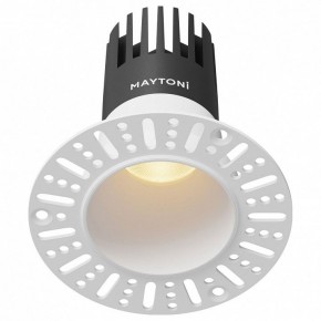 Встраиваемый светильник Maytoni Dip DL120-10W-2.7K-TRS-W в Миассе - miass.ok-mebel.com | фото