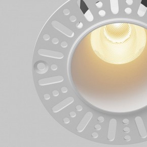 Встраиваемый светильник Maytoni Dip DL120-10W-2.7K-TRS-W в Миассе - miass.ok-mebel.com | фото 4