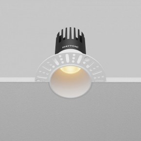 Встраиваемый светильник Maytoni Dip DL120-10W-2.7K-TRS-W в Миассе - miass.ok-mebel.com | фото 6