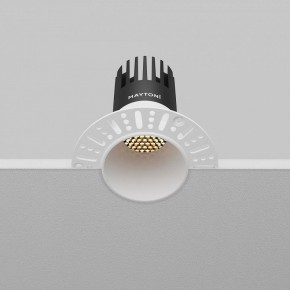 Встраиваемый светильник Maytoni Dip DL120-10W-2.7K-TRS-W в Миассе - miass.ok-mebel.com | фото 8