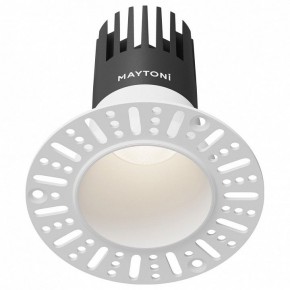 Встраиваемый светильник Maytoni Dip DL120-10W-4K-TRS-W в Миассе - miass.ok-mebel.com | фото