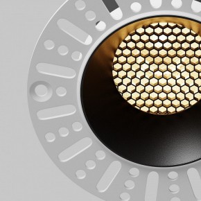 Встраиваемый светильник Maytoni Dip DL121-15W-2.7K-TRS-B в Миассе - miass.ok-mebel.com | фото 12