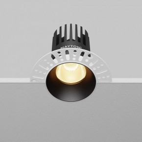 Встраиваемый светильник Maytoni Dip DL121-15W-2.7K-TRS-B в Миассе - miass.ok-mebel.com | фото 5