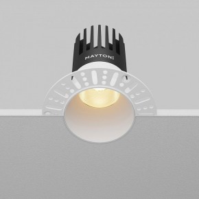 Встраиваемый светильник Maytoni Dip DL122-15W-2.7K-TRS-W в Миассе - miass.ok-mebel.com | фото 5