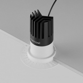 Встраиваемый светильник Maytoni Dip DL122-15W-2.7K-TRS-W в Миассе - miass.ok-mebel.com | фото 6