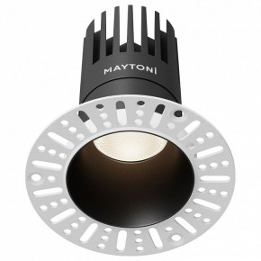 Встраиваемый светильник Maytoni Dip DL122-15W-4K-TRS-B в Миассе - miass.ok-mebel.com | фото 12