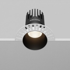 Встраиваемый светильник Maytoni Dip DL122-15W-4K-TRS-B в Миассе - miass.ok-mebel.com | фото 4