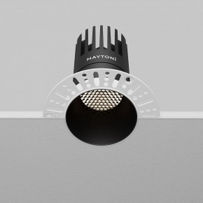 Встраиваемый светильник Maytoni Dip DL122-15W-4K-TRS-B в Миассе - miass.ok-mebel.com | фото 6