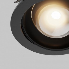Встраиваемый светильник Maytoni Lens DL105-12W3K-B в Миассе - miass.ok-mebel.com | фото 10