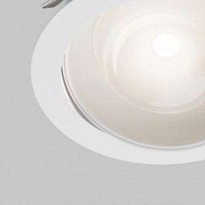 Встраиваемый светильник Maytoni Lens DL105-12W3K-W в Миассе - miass.ok-mebel.com | фото 7