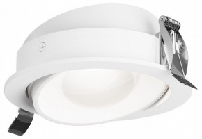 Встраиваемый светильник Maytoni Lens DL105-12W4K-W в Миассе - miass.ok-mebel.com | фото