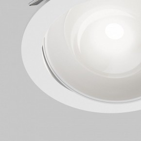 Встраиваемый светильник Maytoni Lens DL105-12W4K-W в Миассе - miass.ok-mebel.com | фото 9
