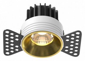 Встраиваемый светильник Maytoni Round DL058-7W3K-TRS-BS в Миассе - miass.ok-mebel.com | фото