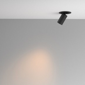 Встраиваемый светильник на штанге Maytoni FOCUS LED C071CL-7W2.7K-B в Миассе - miass.ok-mebel.com | фото 3