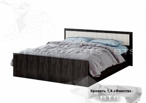 "Фиеста" кровать 1,6м LIGHT в Миассе - miass.ok-mebel.com | фото 1