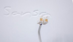 Зеркало Even 90 black с подсветкой Sansa (SE1056Z) в Миассе - miass.ok-mebel.com | фото 4