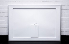 Зеркало Galaxy 120 alum с подсветкой Sansa (SG1010Z) в Миассе - miass.ok-mebel.com | фото 4