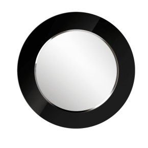 Зеркало круглое черный (РМ/02) в Миассе - miass.ok-mebel.com | фото