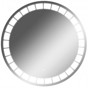 Зеркало Маскат 700х700 с подсветкой Домино (GL7057Z) в Миассе - miass.ok-mebel.com | фото