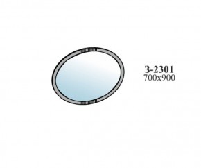 Зеркало ШЕР Дуб серый (З-2301) в Миассе - miass.ok-mebel.com | фото